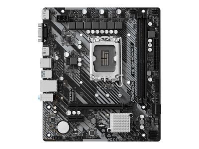 ASRock H610M-HDV/M.2 - 2.0 - motherboard - micro ATX - LGA1700 Socket - H610, 90-MXBJH0-A0UAYZ