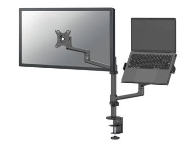 Neomounts DS20-425BL2 mounting kit - full-motion adjustable arm - for LCD display / notebook - black, DS20-425BL2