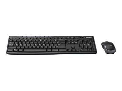 Logitech MK270 Wireless Combo - keyboard and mouse set - UK Input Device, 920-004523