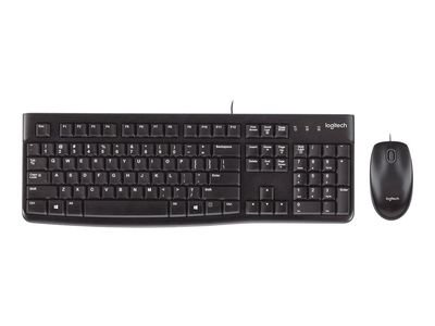 Logitech Desktop MK120 - keyboard and mouse set - Russian Input Device, 920-002561