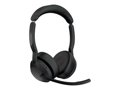Jabra Evolve2 55 UC Stereo - headset - with charging stand, 25599-989-989