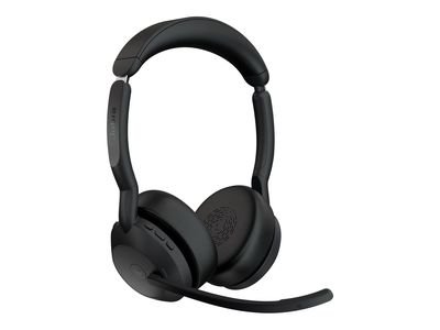 Jabra Evolve2 55 MS Stereo - headset - with charging stand, 25599-999-989