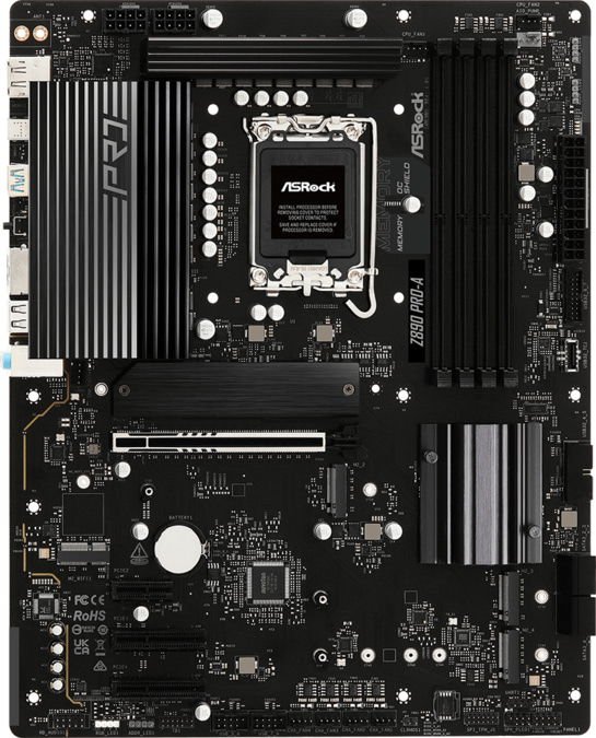 MB ASRock Intel 1851 Z890 Pro-A, 90-MXBP50-A0UAYZ