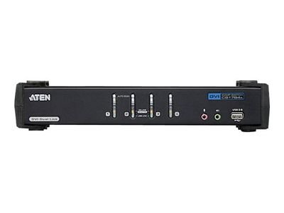 ATEN CubiQ CS1784A - KVM / audio / USB switch - 4 ports, CS1784A