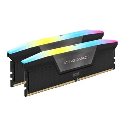 CORSAIR RAM Vengeance RGB - 32 GB (2 x 16 GB Kit) - DDR5 6800 DIMM CL40, CMH32GX5M2B6800C40