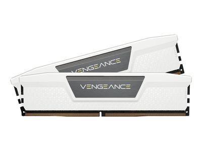 CORSAIR RAM Vengeance - 64 GB (2 x 32 GB Kit) - DDR5 5200 DIMM CL40, CMK64GX5M2B5200C40W
