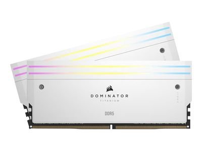 CORSAIR RAM Dominator Titanium RGB - 32 GB (2 x 16 GB Kit) - DDR5 7000 DIMM CL34, CMP32GX5M2X7000C34W