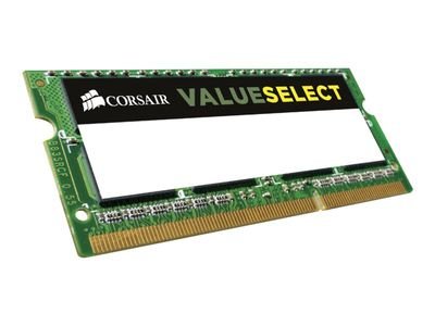 CORSAIR RAM Value Select - 8 GB - DDR3L 1600 SO-DIMM CL11, CMSO8GX3M1C1600C11
