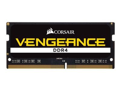CORSAIR RAM Vengeance - 16 GB (2 x 8 GB Kit) - DDR4 2400 SO-DIMM CL16, CMSX16GX4M2A2400C16