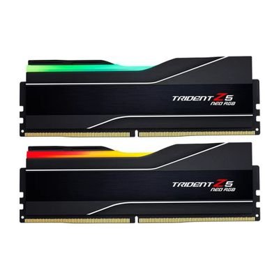 G.Skill RAM Trident Z5 Neo RGB - 32 GB (2 x 16 GB Kit) - DDR5 6400 DIMM CL32, F5-6400J3239G16GX2-TZ5NR