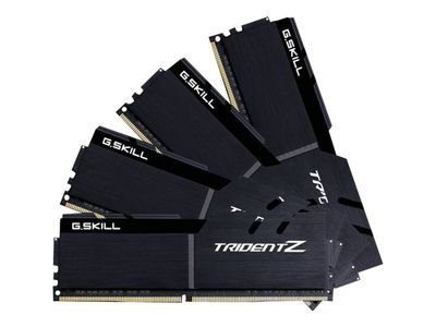 G.Skill RAM TridentZ Series - 32 GB (4 x 8 GB Kit) - DDR4 4133 DIMM CL19, F4-4133C19Q-32GTZKKF