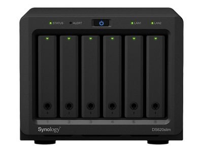 Synology Disk Station DS620slim - NAS server - 0 GB, DS620SLIM