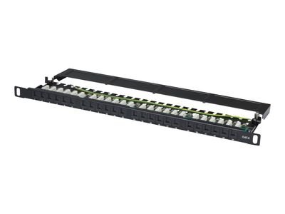 DIGITUS DN-91624U-SL-SH - patch panel - 0.5U - 19