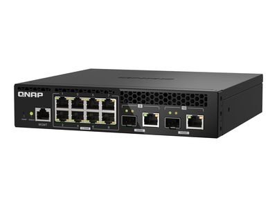QNAP QSW-M2108R-2C - switch - 10 ports - managed - rack-mountable, QSW-M2108R-2C