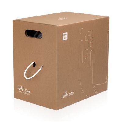 Ubiquiti UniFi bulk cable - 305 m - white, U-CABLE-C6-CMP