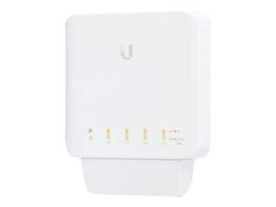 Ubiquiti UniFi Switch USW Flex - 5 Ports - 4x GE (10/100/1000) PoE+ - 1x GE (10/100/1000) PoE++ - 3 pcs, USW-FLEX-3