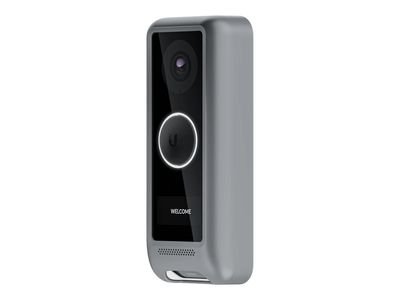 Ubiquiti - doorbell faceplate - silver, UVC-G4-DB-COVER-SILVER