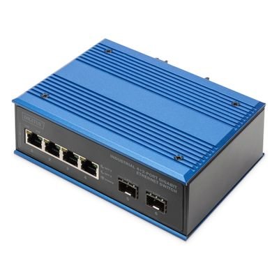 Switch Digitus Gigabit Ethernet Industrial 4+2, DN-651148
