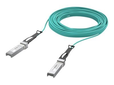 Ubiquiti direct attach cable 25GBase-AOC- SFP28 male / SFP28 male - 20 m, UACC-AOC-SFP28-20M