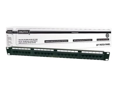 DIGITUS Professional DN-91624U - patch panel - 1U - 19