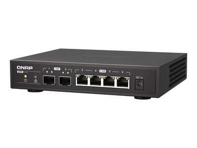 QNAP QSW-2104-2S - switch - 6 ports - unmanaged, QSW-2104-2S