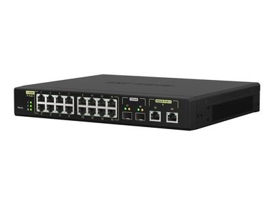 QNAP QSW-M2116P-2T2S - switch - 20 ports - managed - rack-mountable, QSW-M2116P-2T2S