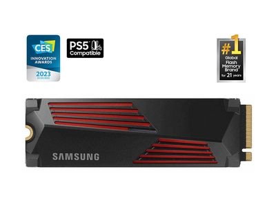 Samsung 990 PRO MZ-V9P4T0CW - SSD - 4 TB - PCIe 4.0 x4 (NVMe), MZ-V9P4T0CW