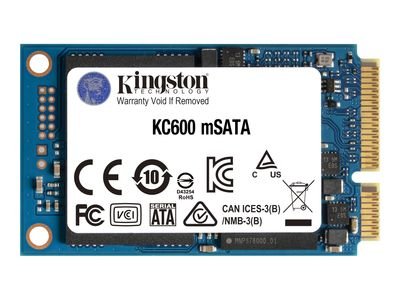 Kingston SSD KC600 - 256 GB - SATA 6 GB/s, SKC600MS/256G