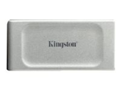 Kingston SSD 2 TB - USB Typ-C 3.2 Gen 2 (3.1 Gen 2) - Black/Silver, SXS2000/2000G