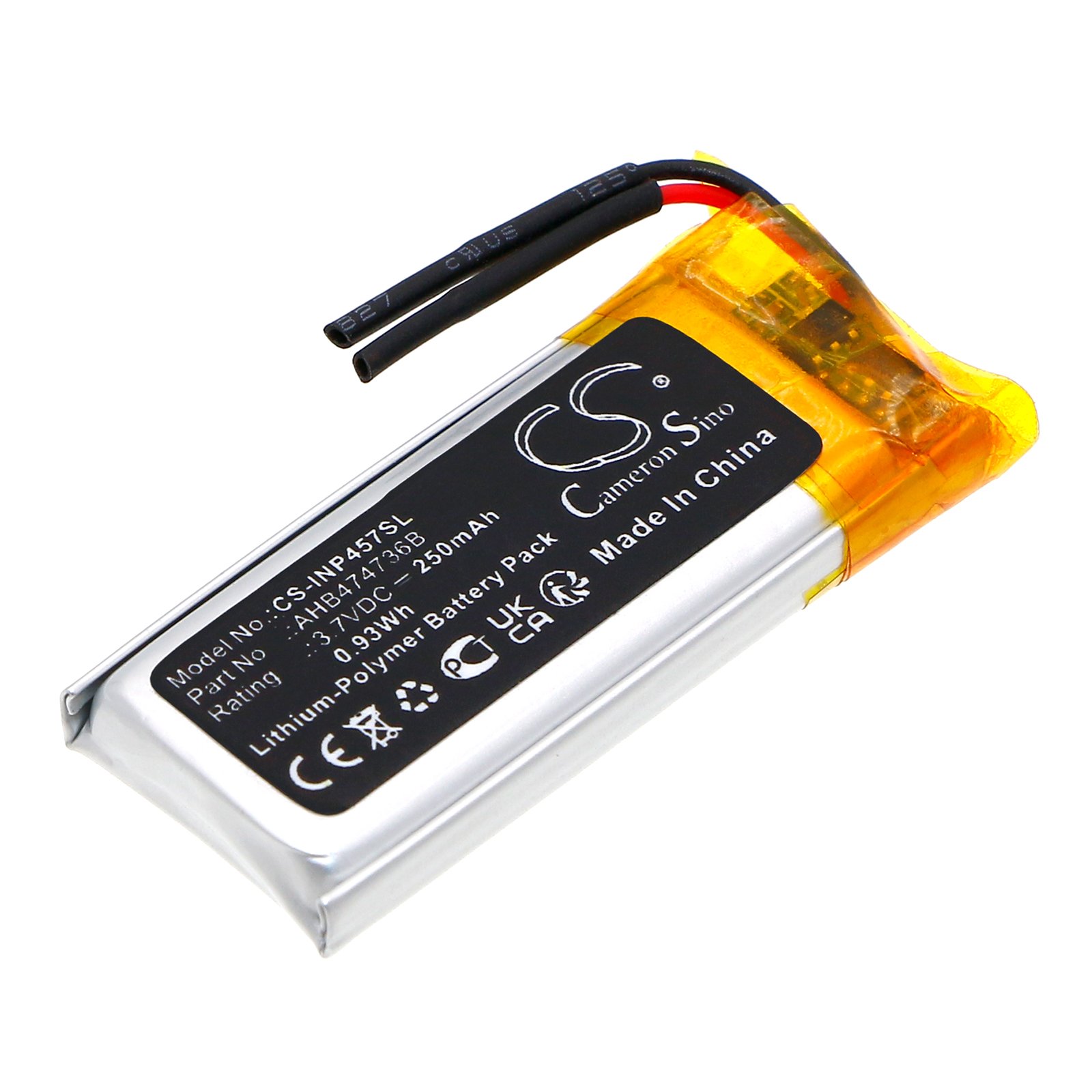 250mAh Dash Cam Battery Replacement Battery For Garmin Dash Cam 45