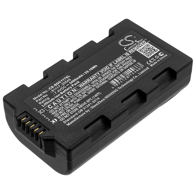 Sokkia 20545 seadme aku Li-ion 3400mAh