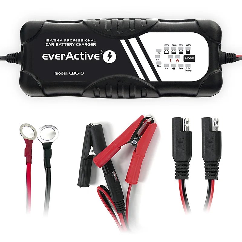 everActive CBC-10 V2 12V/24V akumulatora lādētājs
