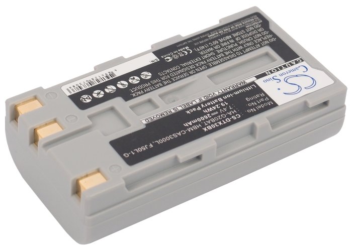 Casio HA-G20BAT, HBM-CAS3000L, FJ50L1-G barcode scanner battery 2600mAh