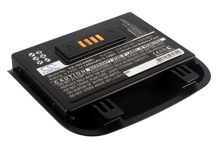 Intermec 318-045-001, 1005AB01 barcode scanner battery 1400mAh