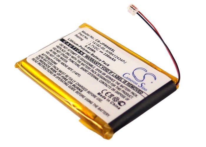 Jabra 14192-00, AHB412434PJ headphone battery 230mAh