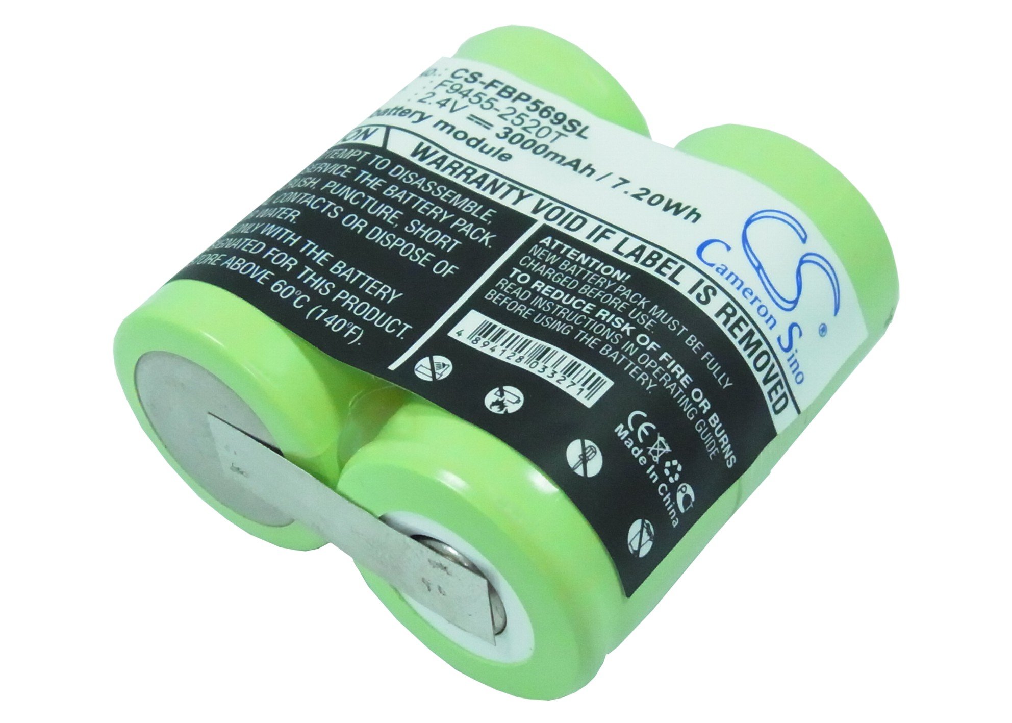 Fluke F9455-2520T seadme aku 3000mAh