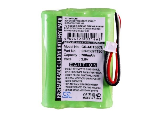 Agfeo 84743411 cordless phone battery 700mAh Ni-MH