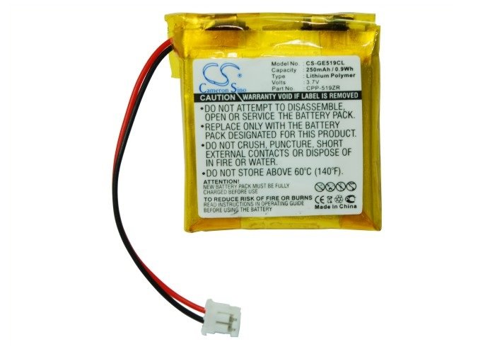 GE 2-5110, 5-2682, 5-2707 cordless phone battery 500mAh