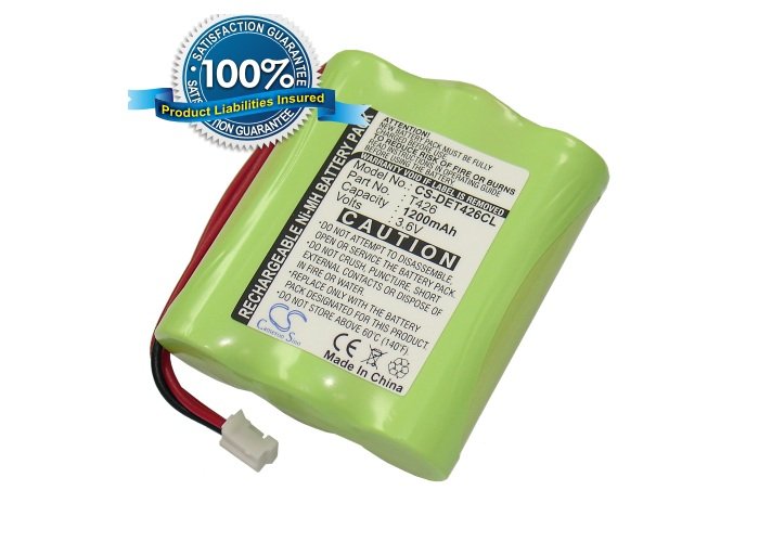 DeTeWe T426 langattoman puhelimen akku 1200mAh