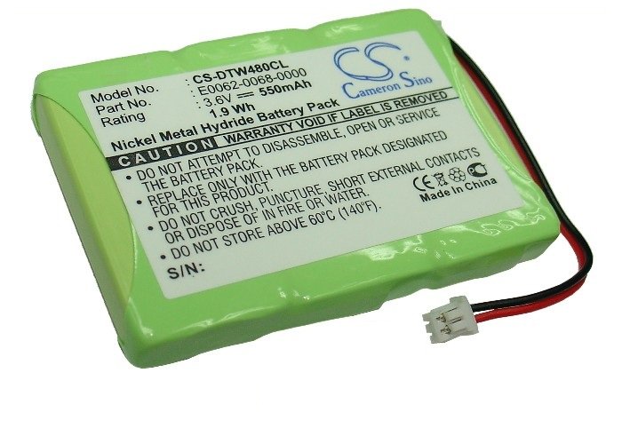 DeTeWe 480i, Aastra 480i, 23-0022-00 langattoman puhelimen akku 550mAh