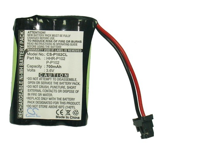 GP GP60AAAH3BMS HHR-P102, P-P102, TYPE 22, BBTY0483001, BBTY0507001 akku 700mAh