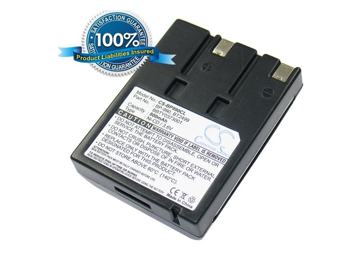 BP2499, BP990, BT2499, BT990, TRB-1000, TRB-8258, 23-964 battery 800mAh