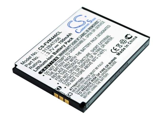 FRITZ!Fon MT-F, 2000 2446, 312BAT006 mobile phone battery 700mAh