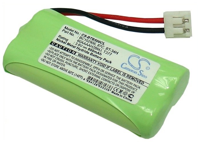Alcatel 60AAAAH2BMJ cordless phone battery 600mAh