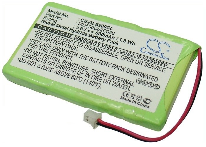 Audioline Oyster 200, 591738 MU500D02C056 akumulatoru 500mAh