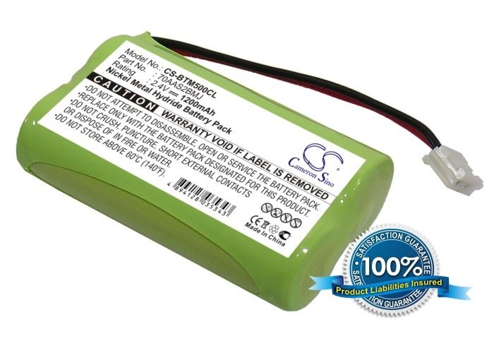 Binatone MD500, BC102910 akku 1200mAh