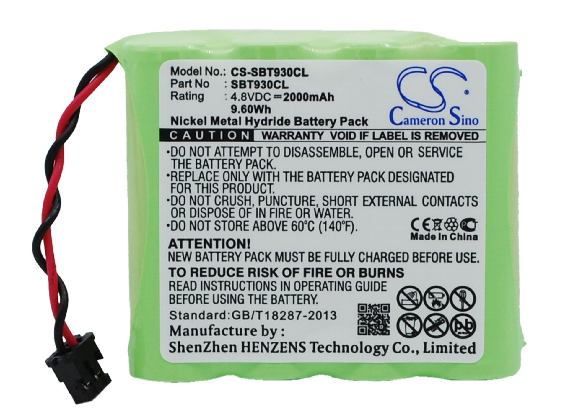Sony AA x 4 2000mAh Cordless Phone akku