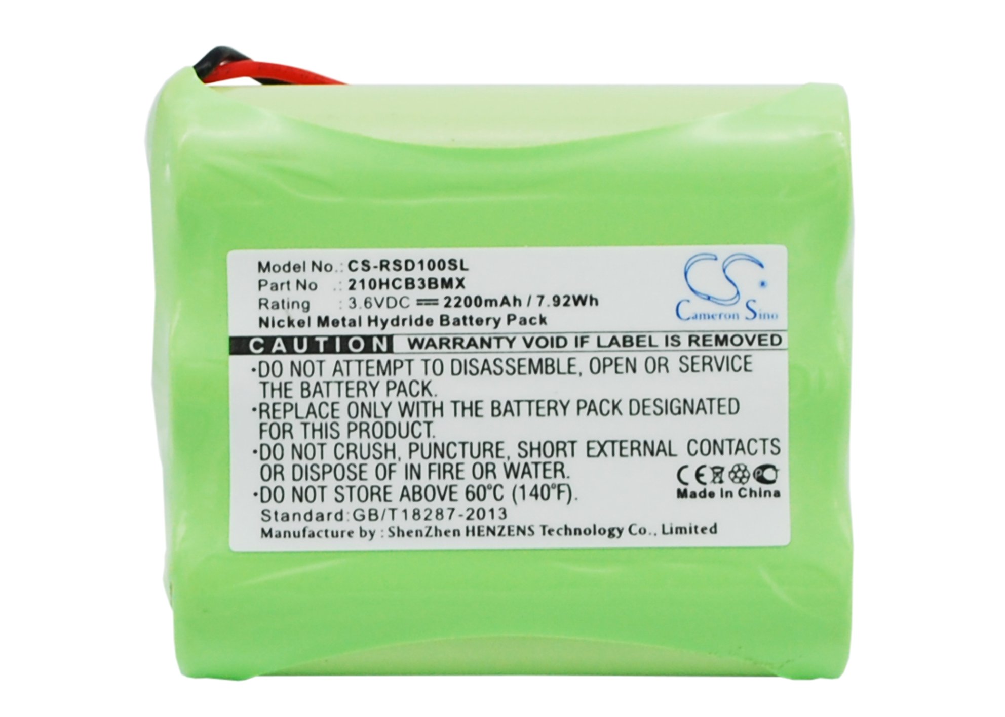 Roberts 210HCB3BMX 2200mAh DAB aku Ni-MH