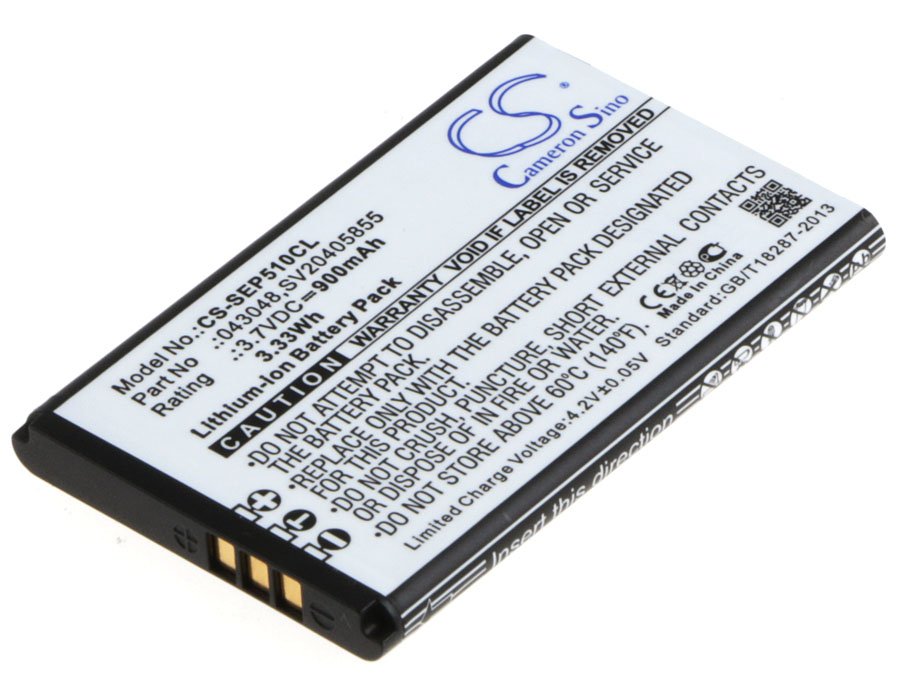Swissvoice 043048, SV20405855 900mAh Li-ion langattoman puhelimen akku