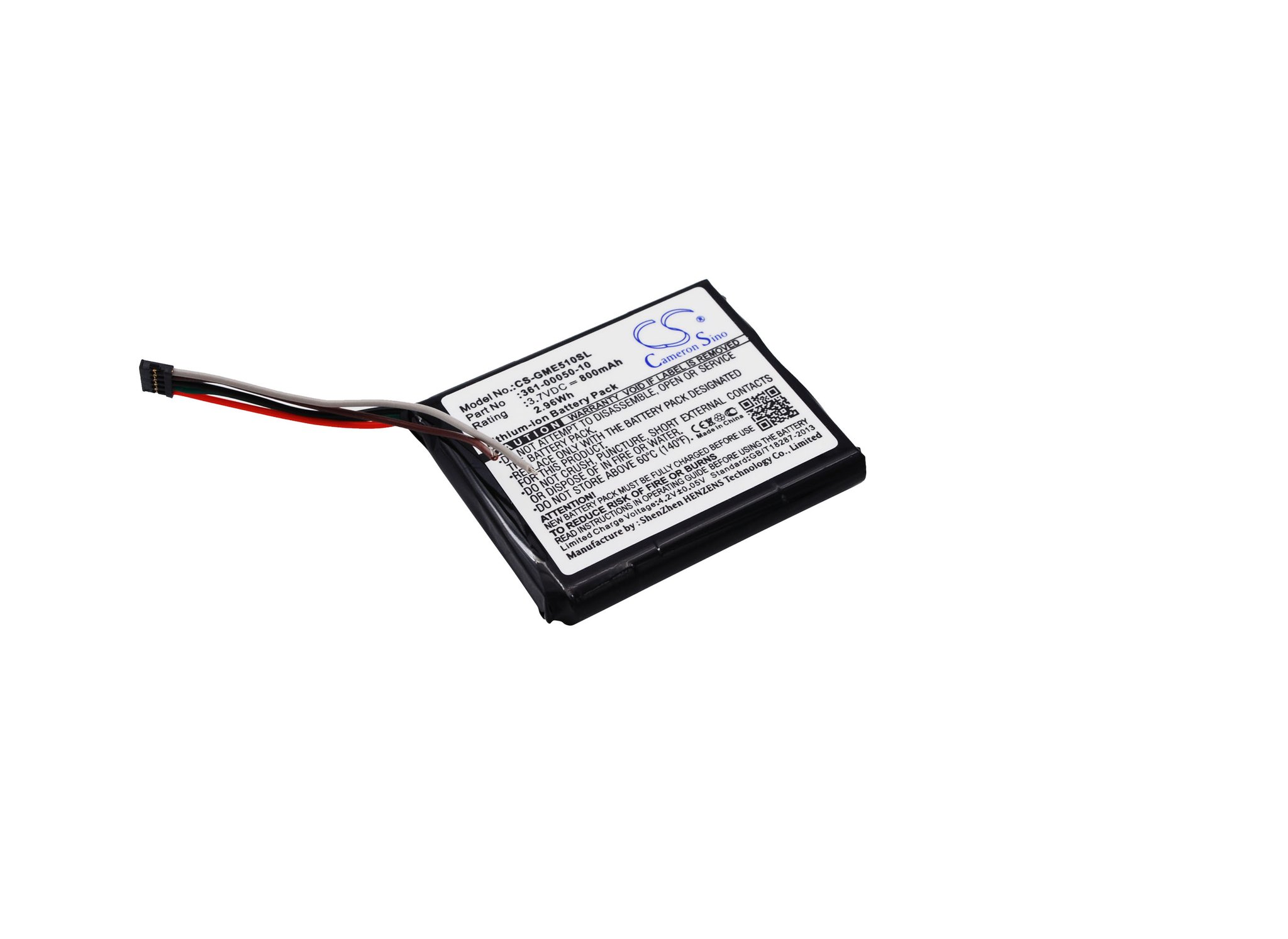 Garmin 361-00050-10 800mAh Li-ion GPS aku